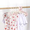 10/20/30Pcs Plastic Kids Clothes Hangers with Bow Design, Anti-Slip Space Saver Baby Garment Hangers for Children Shirts Pants