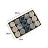15 Pieces Christmas Ball Ornaments Xmas Decor 8cm Decorative Hanging Baubles for Yard Celebration
