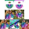 Childrens Peacock Costume Set With Mask And Wings For Halloween And Party Dress Up
