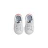 Nike Court Legacy Durable Non-Slip Low-Top Walking Shoes Baby Shoes White Red FB7781-100