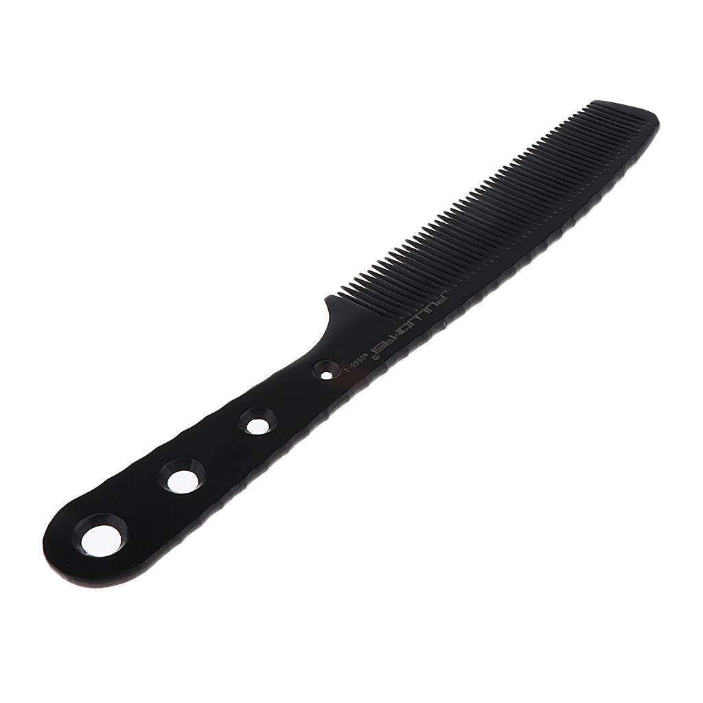 Size Hair Comb Unbreakable Plastic Hairdressing Styling Black, a2060-1