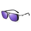 Men'S Square Polarized Sunglasses Uv400 Protection Anti-Glare Sun Shades Glasses For Driving Fishing Cycling Outdoor Activities
