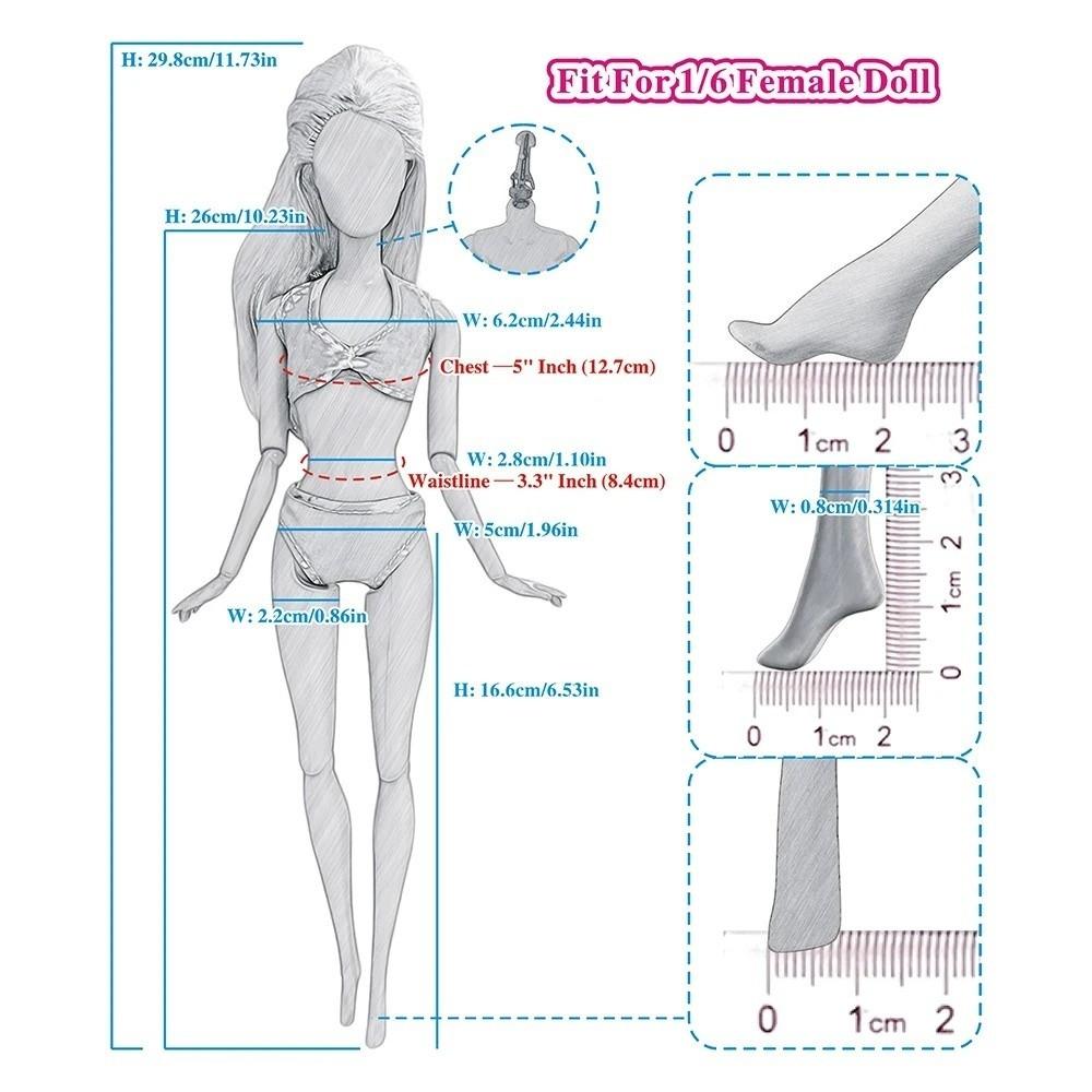 Joints Movable Supermodel Nude Doll 1/6 BJD Figure Body DIY Dress Up Toy  Toys For Girls