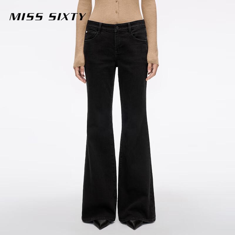 

Женские джинсы MISS SIXTY в стиле ретро, облегающие, микро-клеш 23