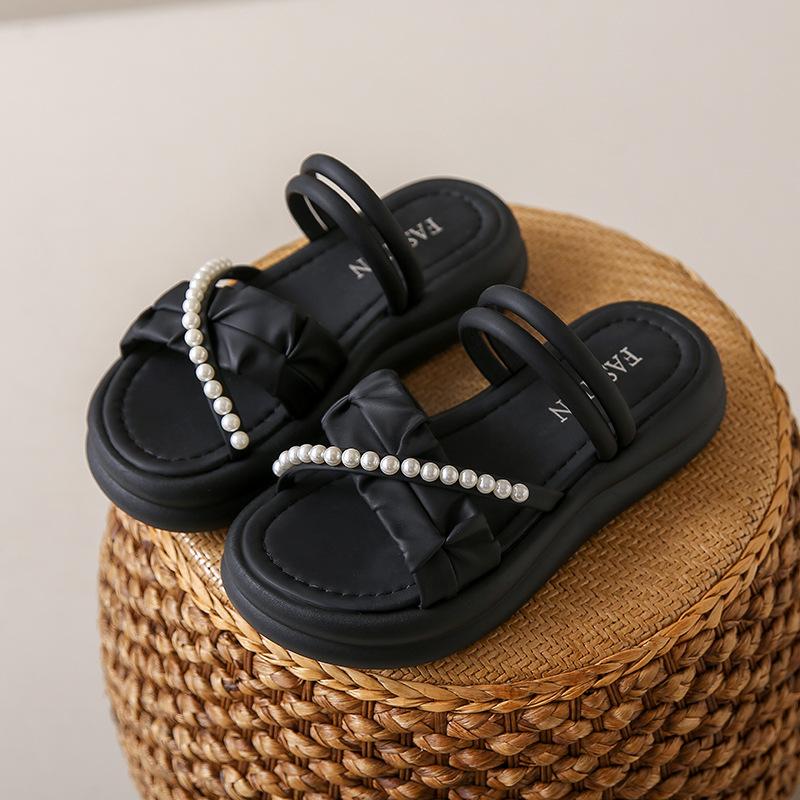 

Cool slippers for women s new summer wear with skirt fashion fairy style exquisite and thin sandals 41 чёрный