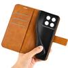 For Xiaomi 14T Stand Case Anti-Scratch Calf Texture Leather Phone Cover