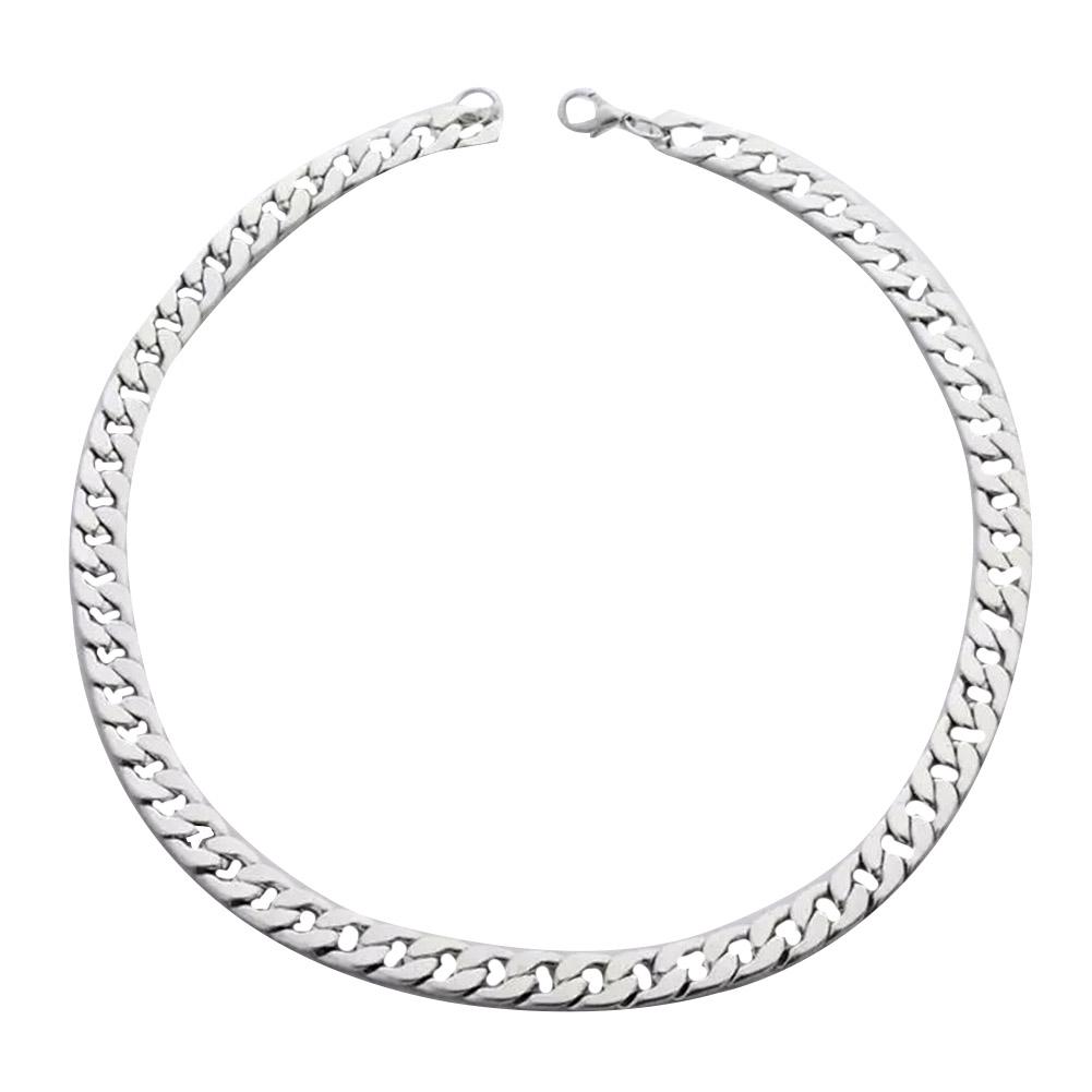 Superway Fashion Twist Oblate Wide Chain Halskjede Party Smykker Bursdag