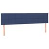 VidaXL 2x Têtes de Lit Meubles de Chambre à Coucher Accessoires de Lit Simple Têtes de Cadre de Lit Intérieur Bleu 346080