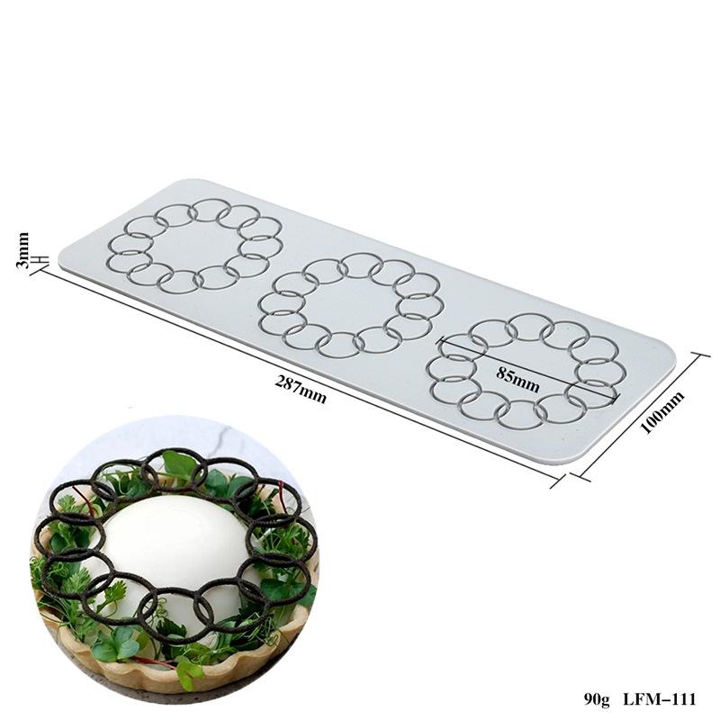 Decorative Lace Mat Sugar Craft Fondant Cake Molds Flower Leaf Shape Silicone Fondant Molds Chocolate Mold For Sugar Craft /Gum+