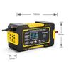 12V 6A Full Automatic Car Battery Charger Digital Display Battery Charger Power Puls Repair Chargers Wet Dry Lead Acid