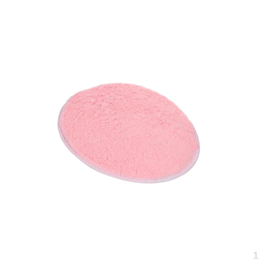 

Choice 80cm/100cm Soft Rugs Anti-Skid Shaggy Area Room Mat 16 Colors - Pink , 100cm