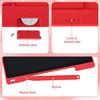 LCD Writing Tablet for Kids - FEBEST - ZXLCD-12-Red - 12 Inch - Red - Anti-glare Color Screen