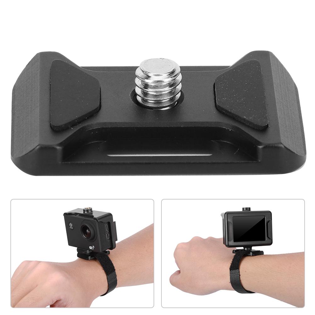 Universal Action Camera Aluminium Alloy Quick Release Plate Hanging Belt Accessory