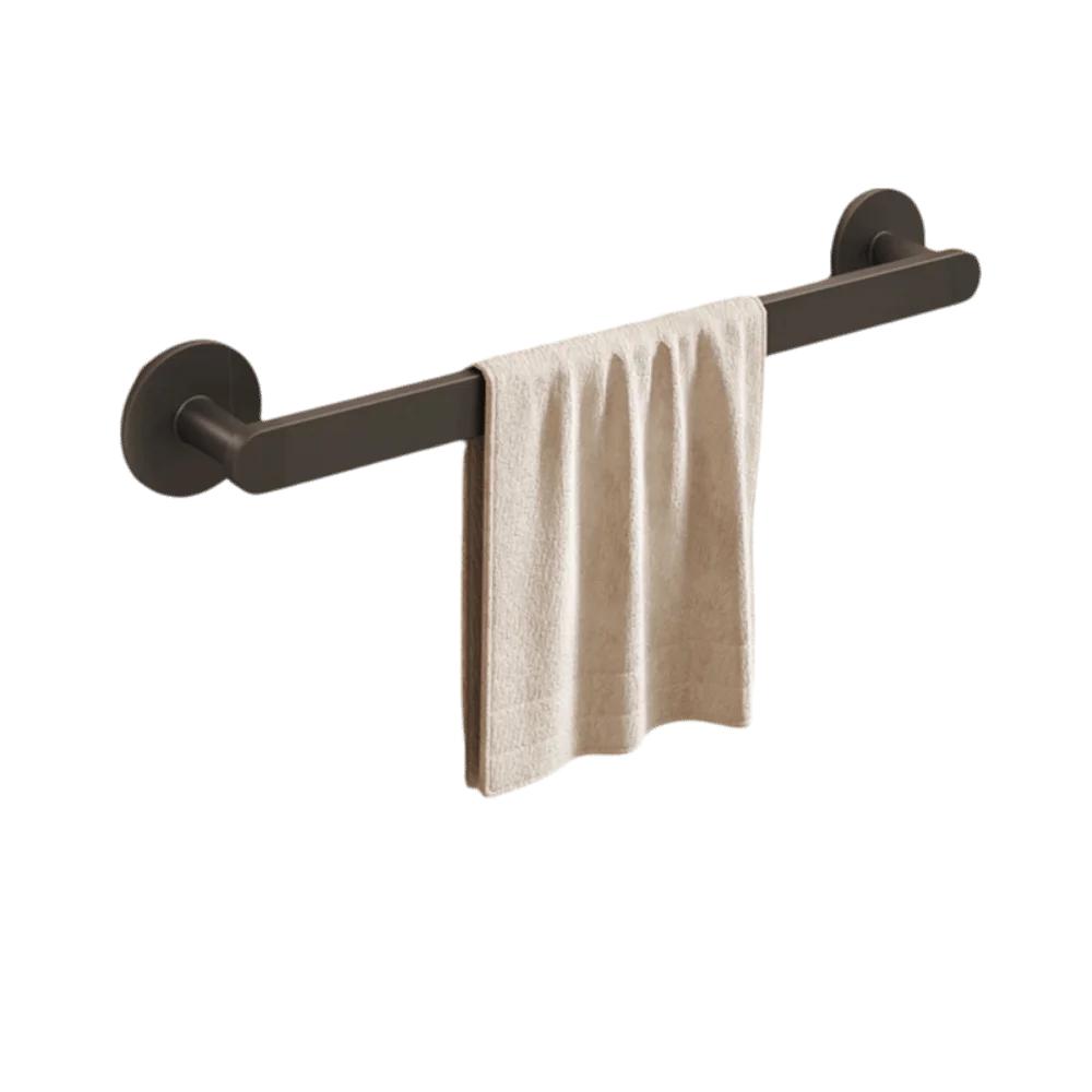 Neuer Aluminium-Handtuchhalter Wandmontiert Wasserdichter Handtuchständer Rostfreier Handtuchaufhänger Aufbewahrungsregal Badezimmer Zuhause