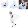 Soft And Comfortable Ghost Cloak Cape Halloween Cosplay Costume For Toddlers