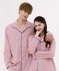 [Dossy] [2SET] Silk-Fit Peony Long Sleeve Couple Pajama Set [Shipped from Korea] 100% Authentic
