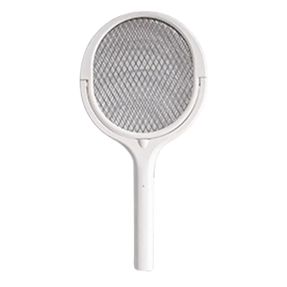 2-In-1 Mosquito Killer Lamp Multi Functional Retractable Mosquito Swatter Rechargeable Electric Fly Swatter Mosquitoes Trap Lamp