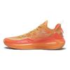 Li Ning Liren 3 V2 Evening Glow Flat Lightweight Rebound Low top Basketball Shoes Men's Orange ABAT057-5
