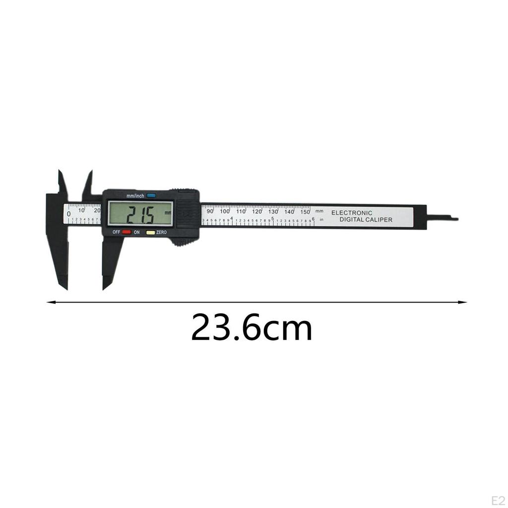 Electronic Digital Caliper Measuring Tool Depth Gauge 0~150mm Measurement Ruler Vernier