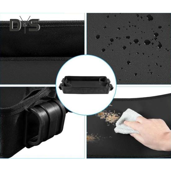 Zásobník na svačinu do kočárku s upevňovacími páskami Vodotěsný Snadno se čistí Univerzální kompatibilita Zásobník na jídlo s izolovaným držákem na pohár pro Wonderfold Wagon