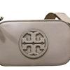 Tory Burch Miller Logo Hardware Pebbled Leather Camera Bag Crossbody Shoulder Bag Mini Women bags Clay-Gray 171955-200