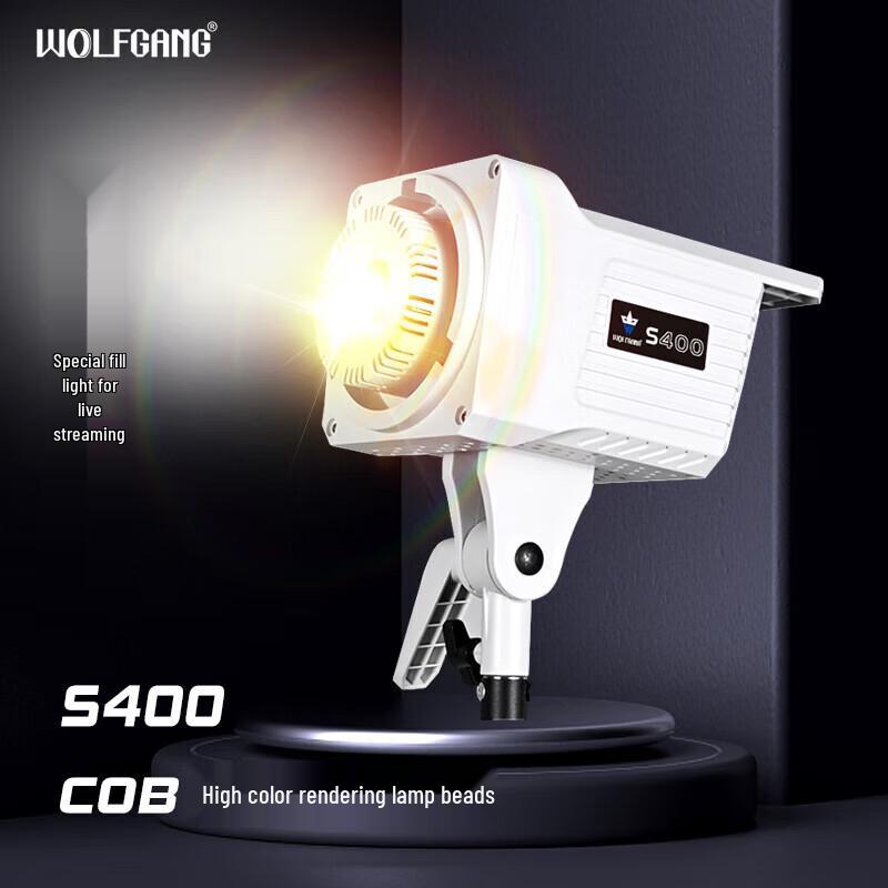 WOLFGANG S400 Bi-Color LED Live Stream Fill Light