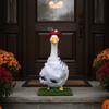 Bat Wings Porch Goose Costume Plush Spiders Lawn Goose Clothes  Garden Lovers
