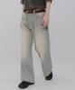 WEGO Men's Flared Denim Pants, Size M, Lightly Denim Finish, Streetwear, Fall/Winter Clothing, Gift