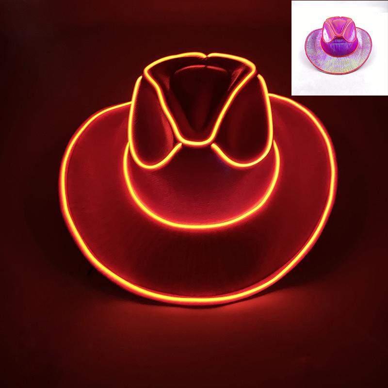 Luminous Neon LED Solid Color Bucket Hats Men Women Hip Hop Panama Fisherman Cap Summer Outdoor Casual Party Novelties
