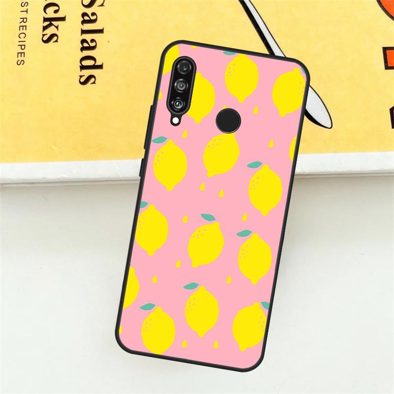 Summer Fruit Lemon For Huawei Nova 12i 7i 8i 11i Y73 Y72 Y61 Y91 Y90 Y70 Y60 9 10 SE 11 Pro P30 P40 Lite Case