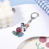 2 ks Disney Mickey Barevný Akrylový Klíčenka, Minnie Batoh Závěsná Dekorace Příslušenství Tvar Je Jednoduchý a Roztomilý