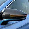 For Chery Arrizo 8  2024 Car Sticker Rearview Side Mirror Cover Wing Cap Exterior Door Rear View Case Trim Carbon Fiber Look