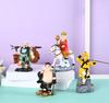 4pcs Creative Cartoon Image Sun Wukong Figurine Doll Monkey King Journey To The West Home Decoration Resin Crafts Decorations