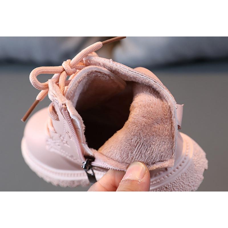 Fashion Retro Winter High-top Children's Short Boots