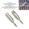 2Pcs TRS To XLR Adapter Set of 2 Balanced Sound Connector Stereo To XLR Connector