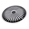 4 Pcs 17in Hubcaps Stylish Look Wear Proof ABS Universal Fit Snap On R17 Wheel Rim Cover for Most