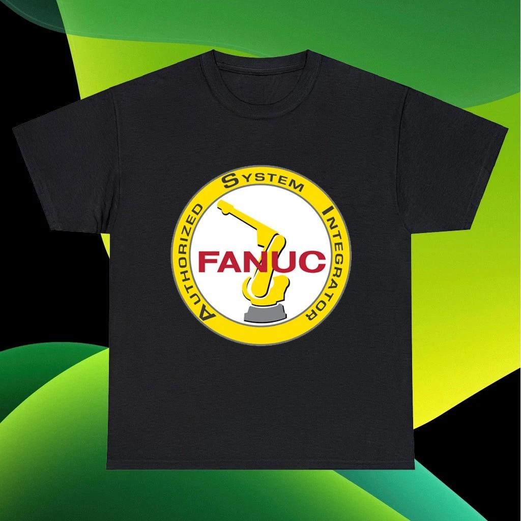 New Fanuc Robotics Logo American Funny T shirt Size S to 5XL XL