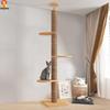 Jingzhou Adjustable Ceiling-to-Floor Cat Tree Tower