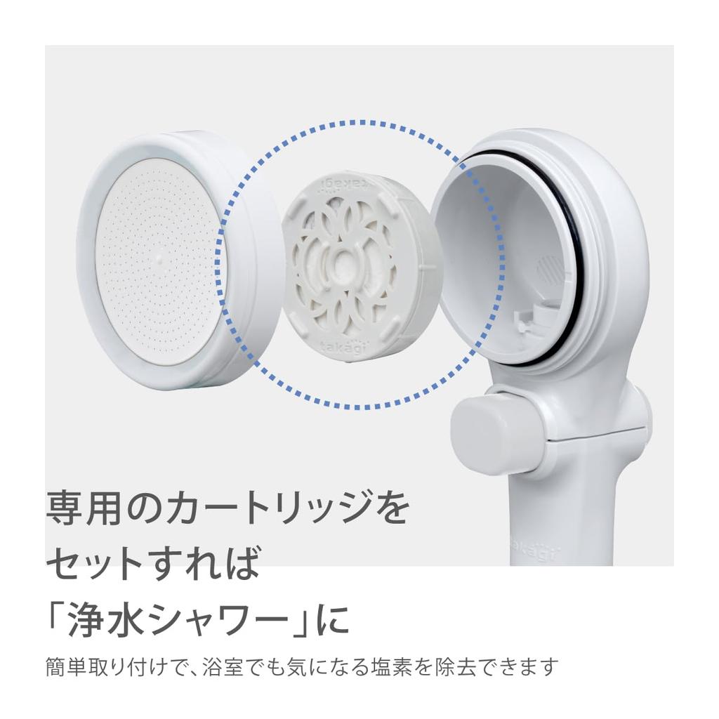 Takagi Baby Shower Comfortable Shower Pita for JSB027A Head, BABY, White,