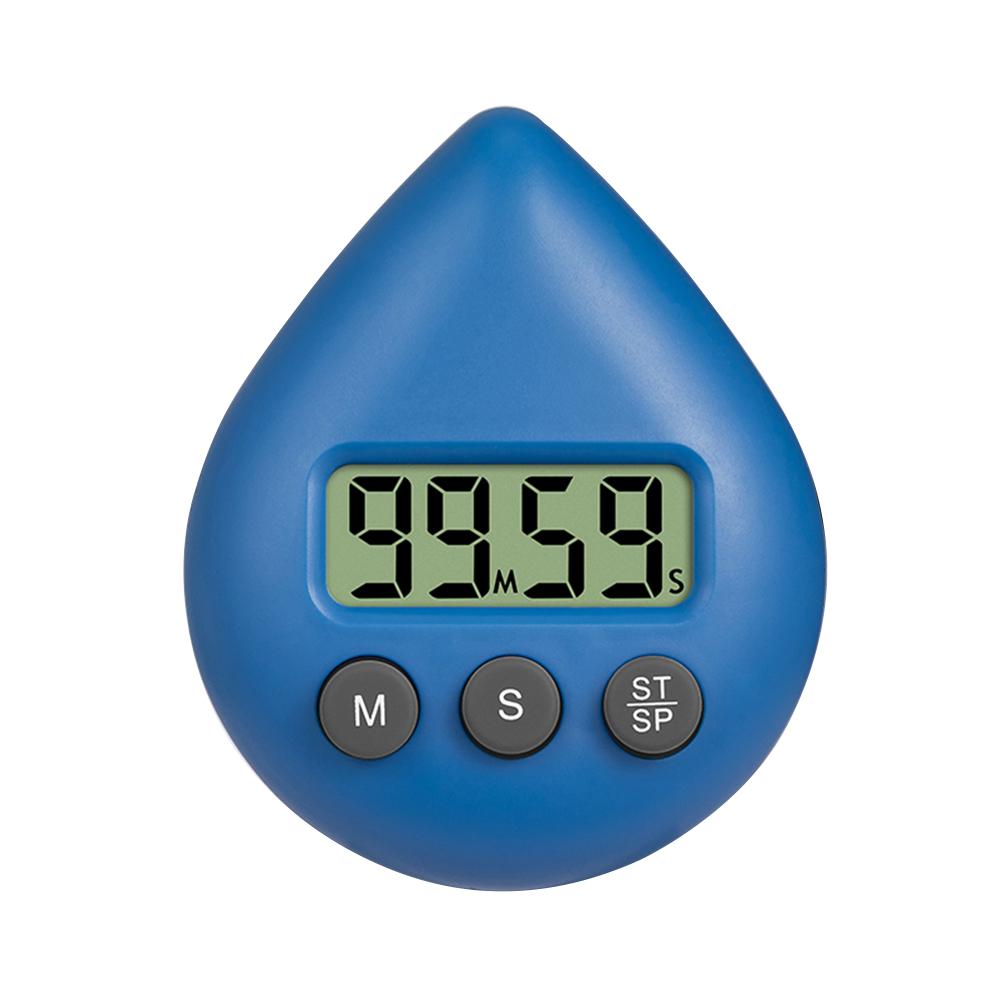 1-99 Minutes Electronic Digital Timer Loud Alarm Water Drop Shape Countdown Timer For Cooking Studying Homework Exercise Gadget