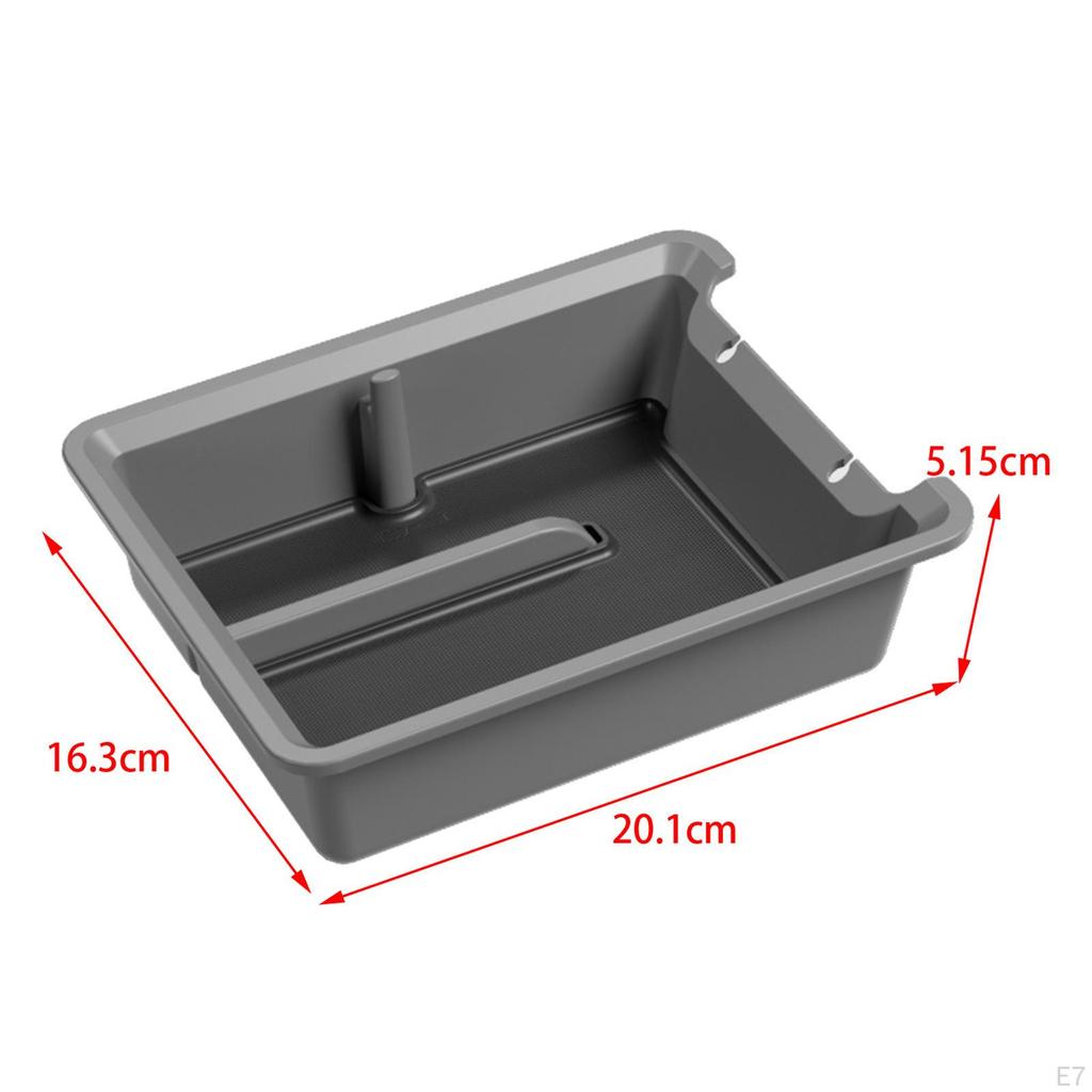 Car Centre Organizer Tray ,Stowing Tidying Replacement Armrest Cubby Drawer for Model 3 Y ,Repair