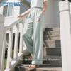 JEANSWEST Women's Ice Silk Wide-Leg Summer Pants