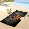 FC Barcelona Print Beach Towel, Large Soft Quick Dry Towel for Beach Camping Swimming