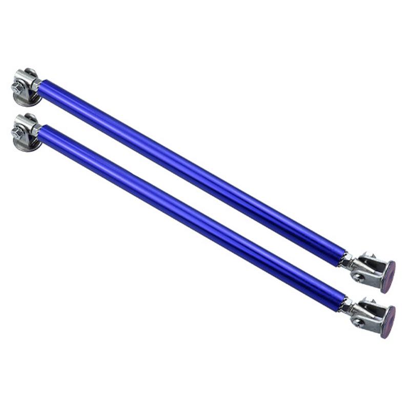 

200 мм универсальные автомобильные сплиттеры, гоночные регулируемые, из нержавеющей стали, передний бампер, губа, комплект для крепления рулевой тяги, экономия отверстий для сверления