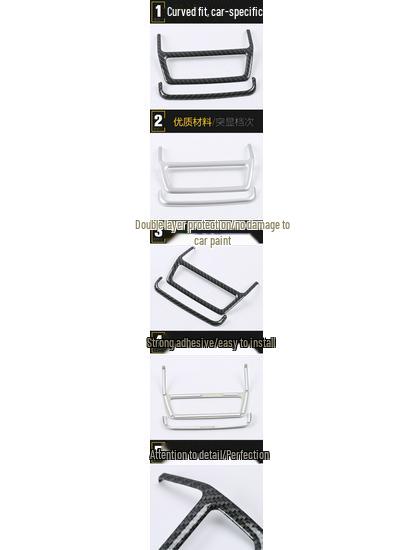 17 Kodiak Rear Upper Air Outlet Decoration Frame for Roof AC