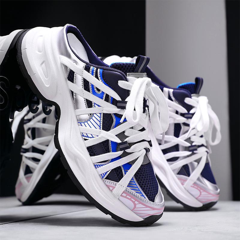 

2025 new bag head half slippers men s foot loafers lazy dad shoes summer fashion casual one pedal men s shoes 44