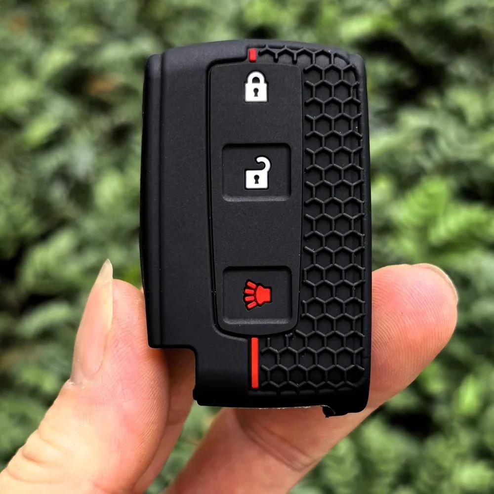 Silicone Car Remote Key Cover Key Fob Accessories Case Shell For Toyota Corolla Verso 2004 2006 2007 Prius Gen 20 2005 2008