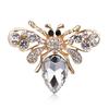 Luxury Zircon Enamel Butterfly Insect Animal Brooches Pins Crystal Pearl Brooch For Women Jewelry Clothing Badges Corsage Gift
