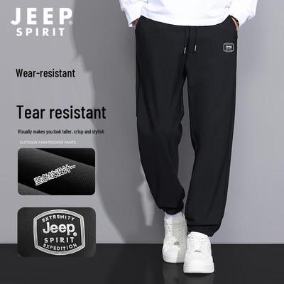 JEEP SPIRIT Men's Quick-Dry Outdoor Jogger Pants