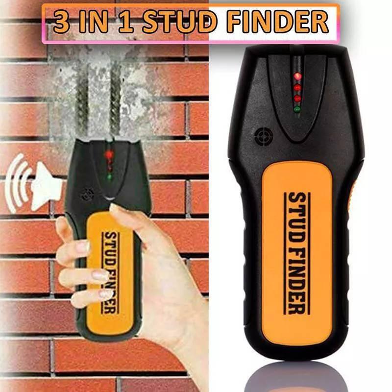 3 Finder In1 Wood Stud Metal Detector Pipe Wire Sensor Wall Scanner Electric Lcd